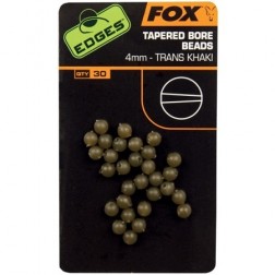 Fox Edges 4mm Tapered Bore Beads x 30 CAC557