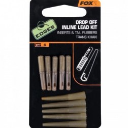 Fox Edges Drop of inline lead kit x 5 CAC487