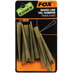 Fox Edges Naked Line Tail Rubbers x 10 CAC636