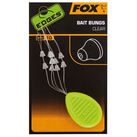 Fox EDGES Bait Bungs Clear CAC687