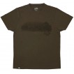 Fox Dark Khaki Scenic T Shirt S CPR393