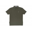 Fox Collection Green & Silver Polo Shirt CCL079