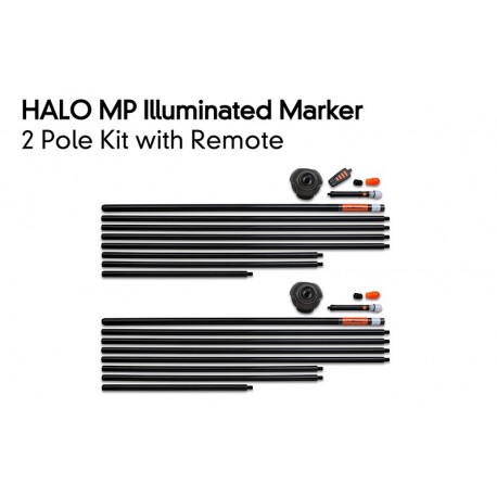 Fox Halo Illuminated Marker Pole – 1 Pole Kit Including Remote CEI180