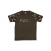 Fox Camo/Khaki Chest Print T-Shirt S CFX013