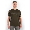 Fox Camo/Khaki Chest Print T-Shirt S CFX013