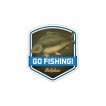 Delphin Naklejka GO FISHING! 795010150