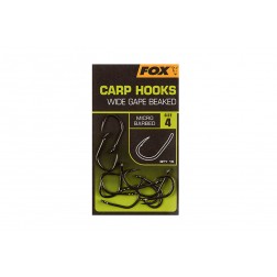 Fox Carp Hooks Wide Gape Beaked Nr 8 CHK230