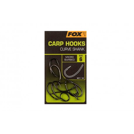 Fox Carp Hooks WCurve Shank Short Nr 8 CHK238