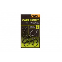 Fox Carp Hooks Stiff Rig Breaked Nr 6 CHK240