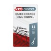JRC Krętlik Quick Change Ring Swivel roz.11 - 11szt. 1554035